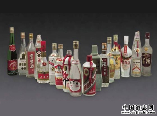 中国十七大名酒50年的样子变